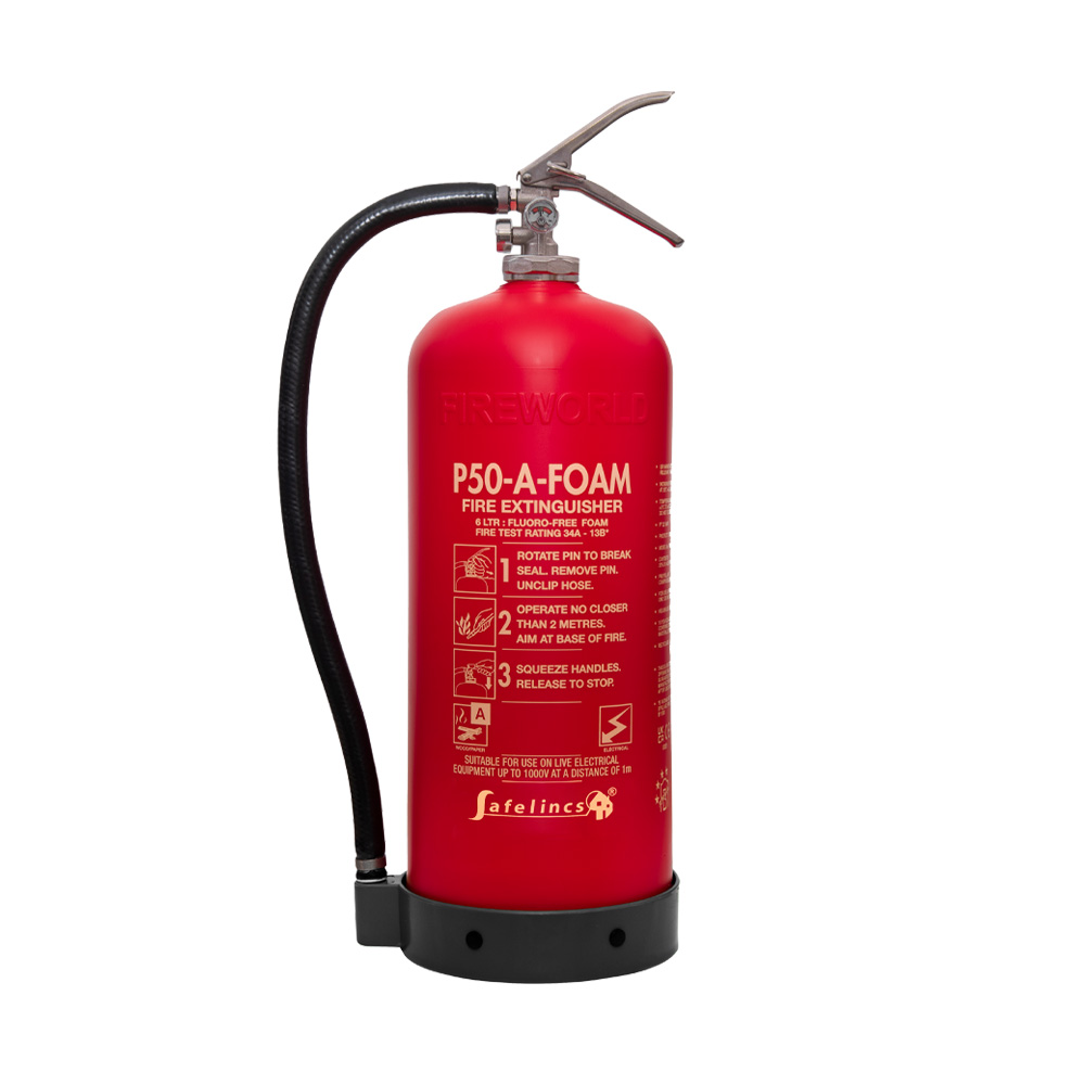 6ltr Fluorine-Free A-Foam Fire Extinguisher